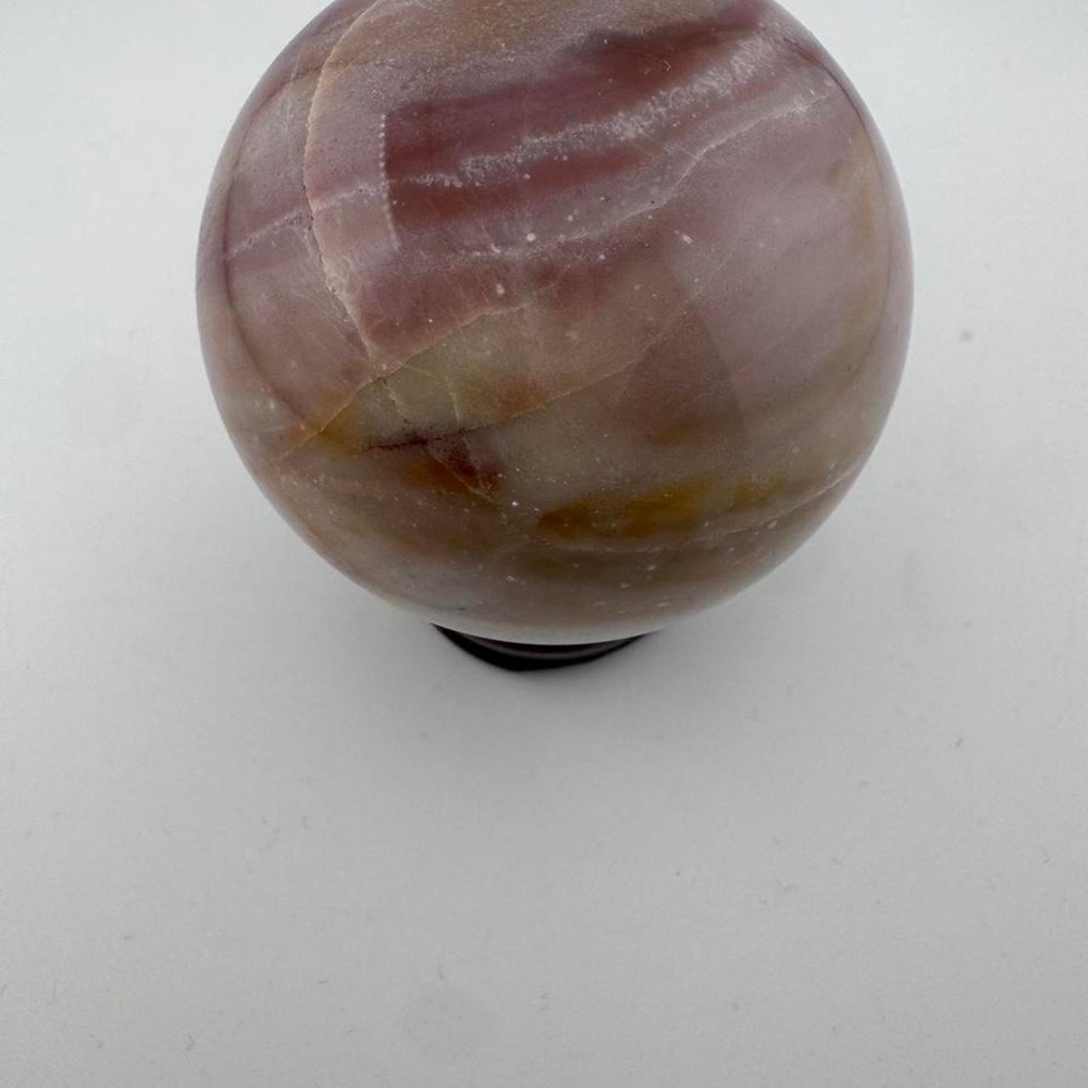 Pink Onyx Sphere - Picture 2 of 3